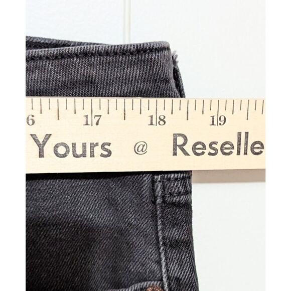 Old Navy Jeans Womens 18 Black Higher High Rise Flare Secret Smooth Pocket Denim - Picture 5 of 8